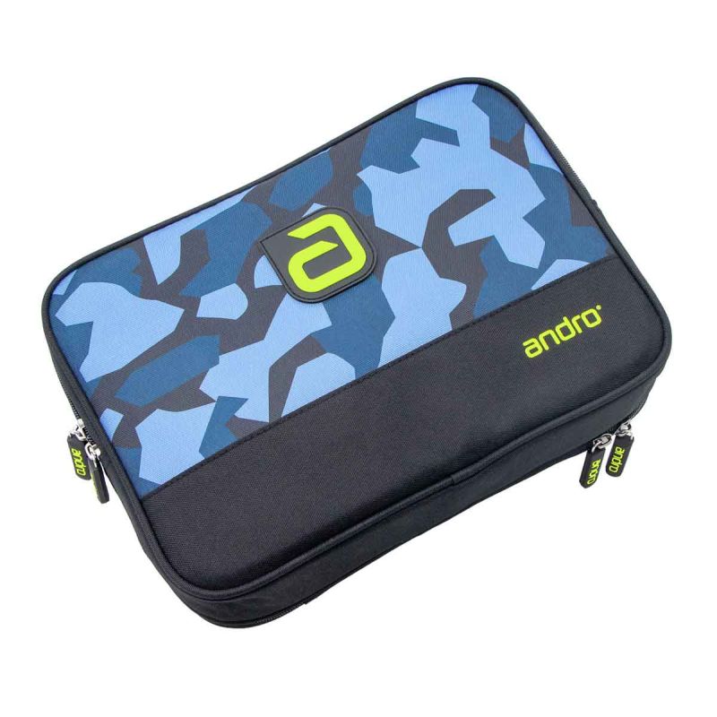 Andro double wallet Fraser blue camouflage