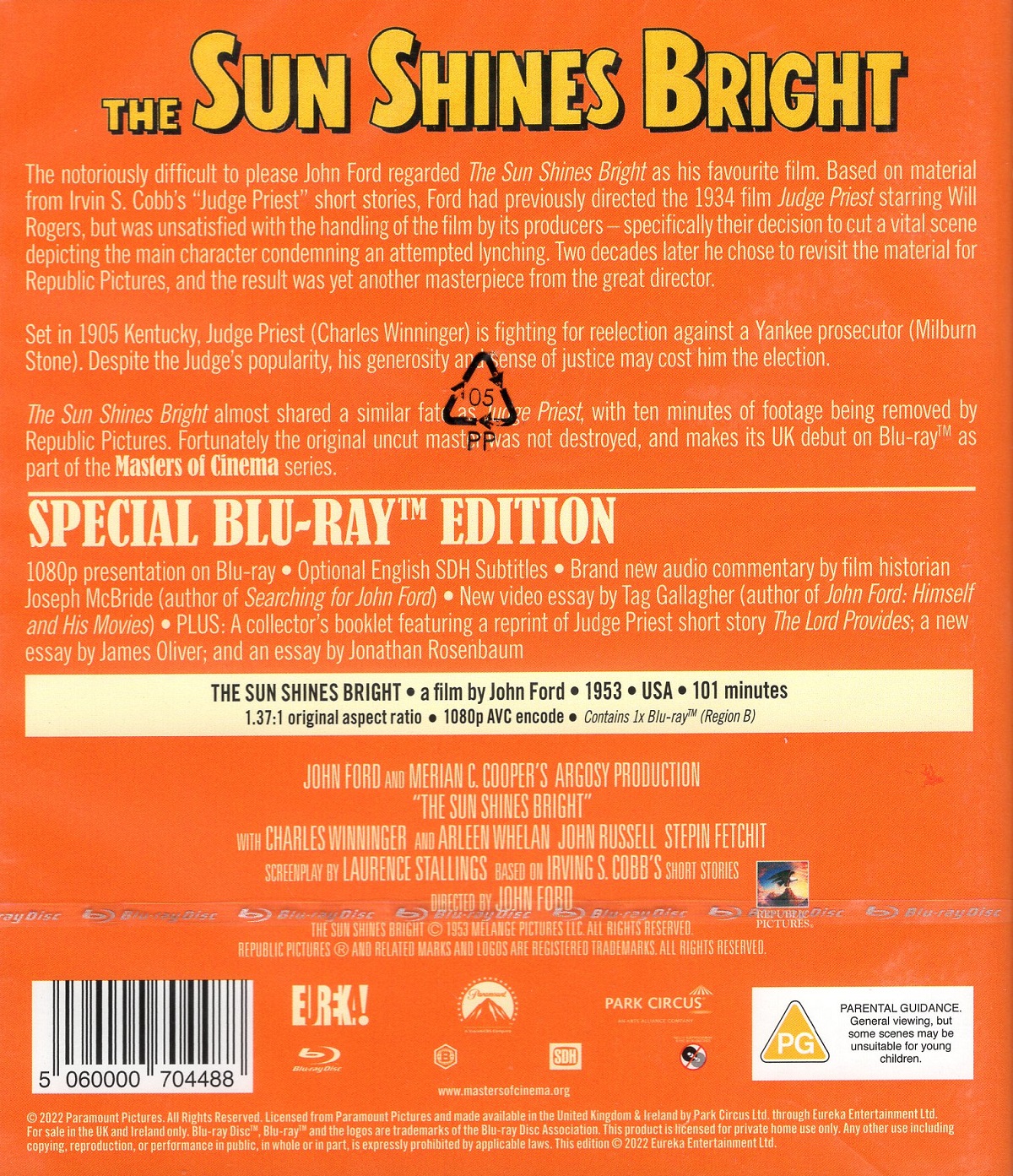 The Sun Shines Bright (ej svensk text) (Blu-ray) - 2
