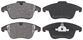 Bromsbelägg "Premium"  FRAM ; VOLVO  S60II/ S60 CC/ V70 III / XC70 III /S80 II , FORD,  m.fl  (bromsskiva 300 mm)