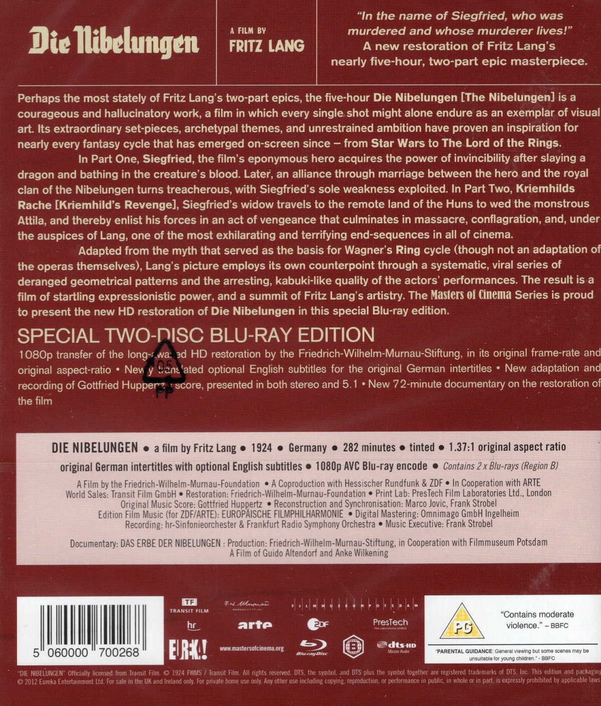 Die Nibelungen (ej svensk text) (Blu-ray) - 2