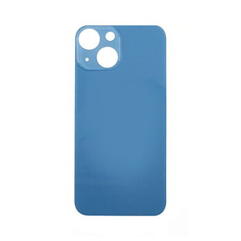 iPhone 13 Mini Baksida Glas med tejp - Blå