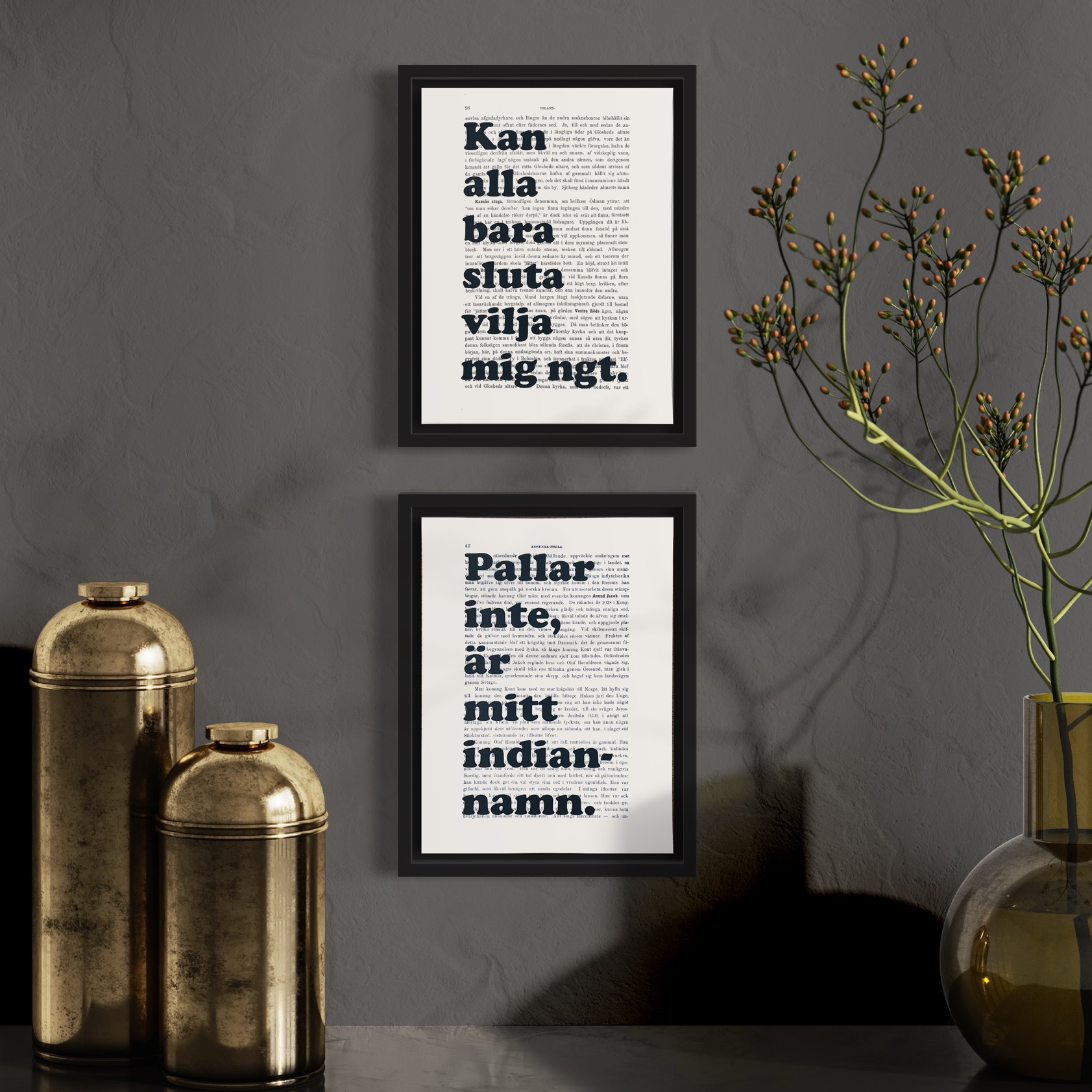 Pallar inte är mitt indiannamn