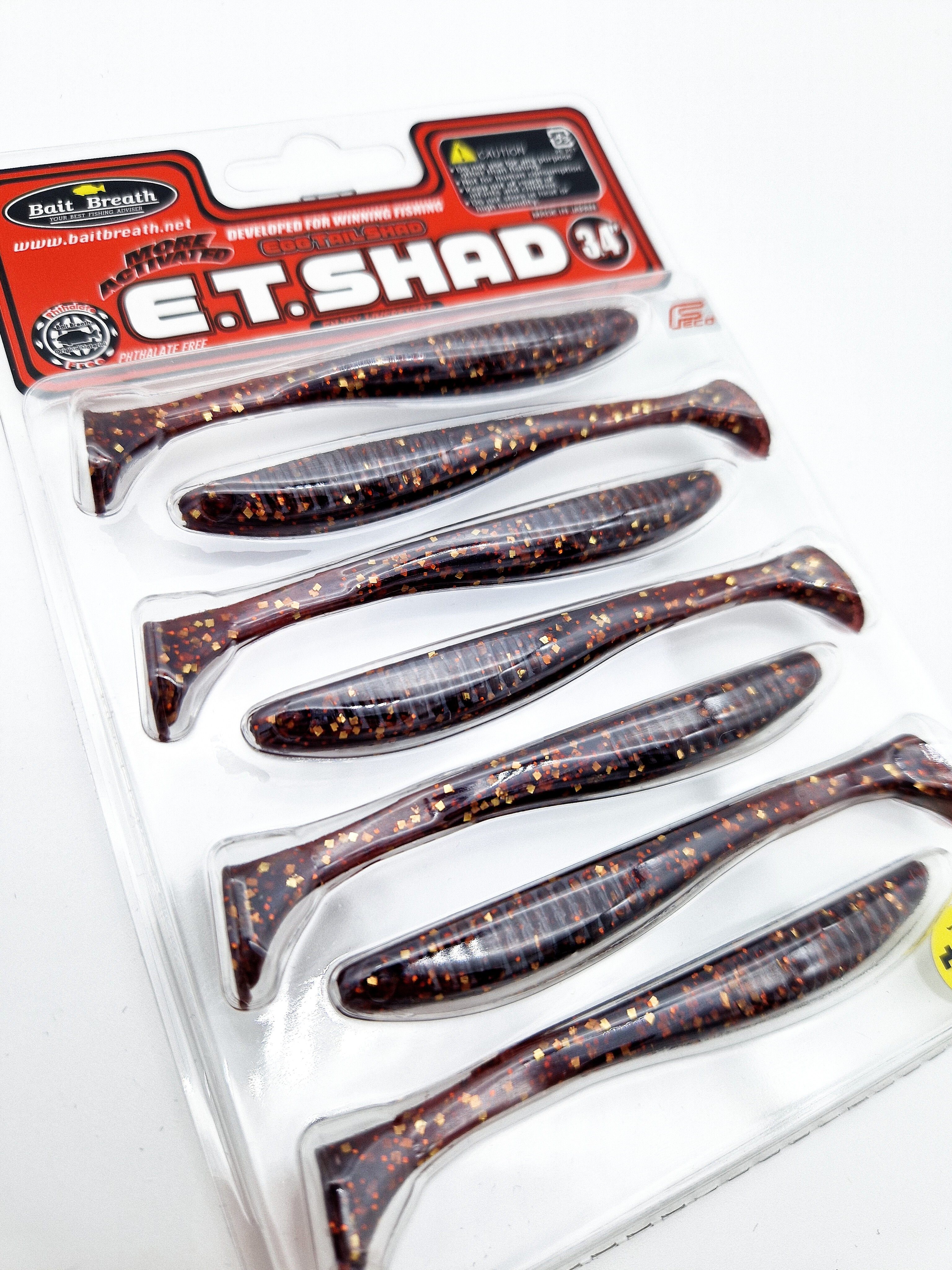 Bait Breath E.T. Shad  3.4'' 8,6 cm 7-pack - 4