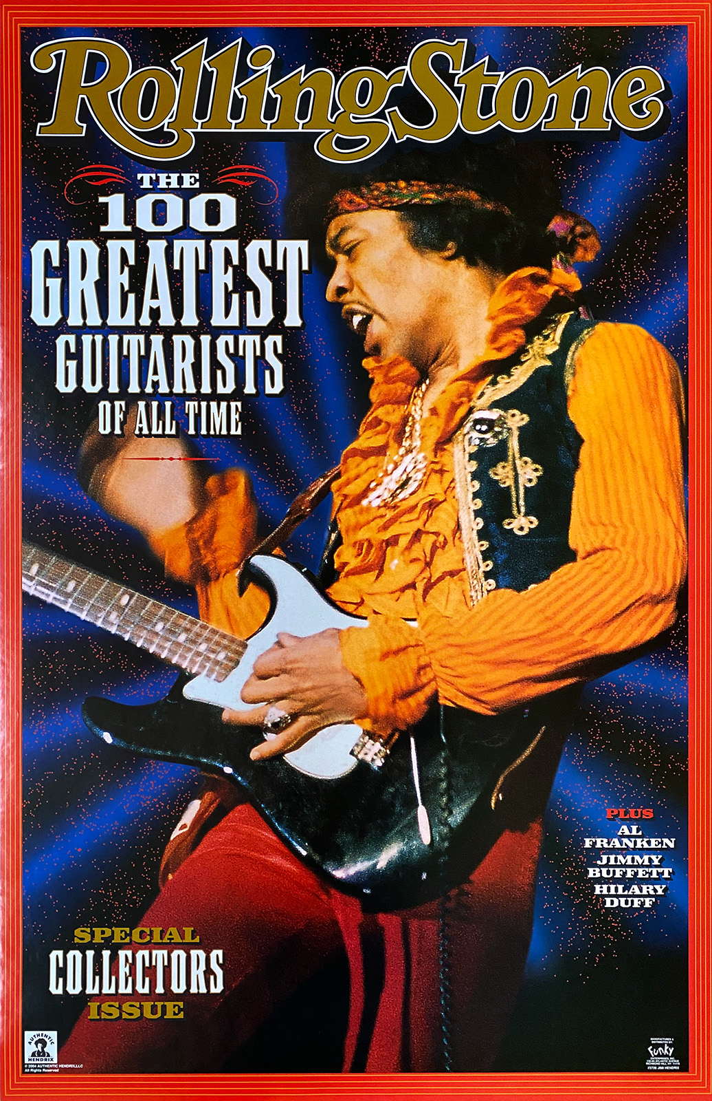 HENDRIX, JIMI – ROLLING STONE