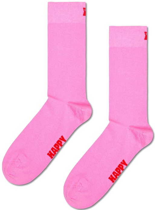 Happy Socks Solid Pink
