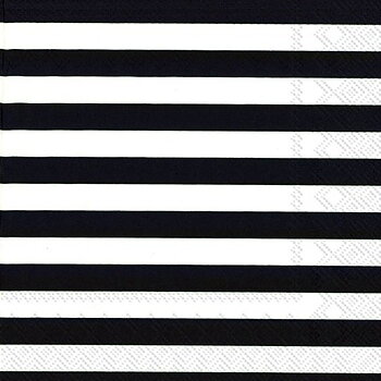 Marimekko Tasaraita Black Lunch