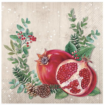 Pomegranate Wreat Cream Lunch