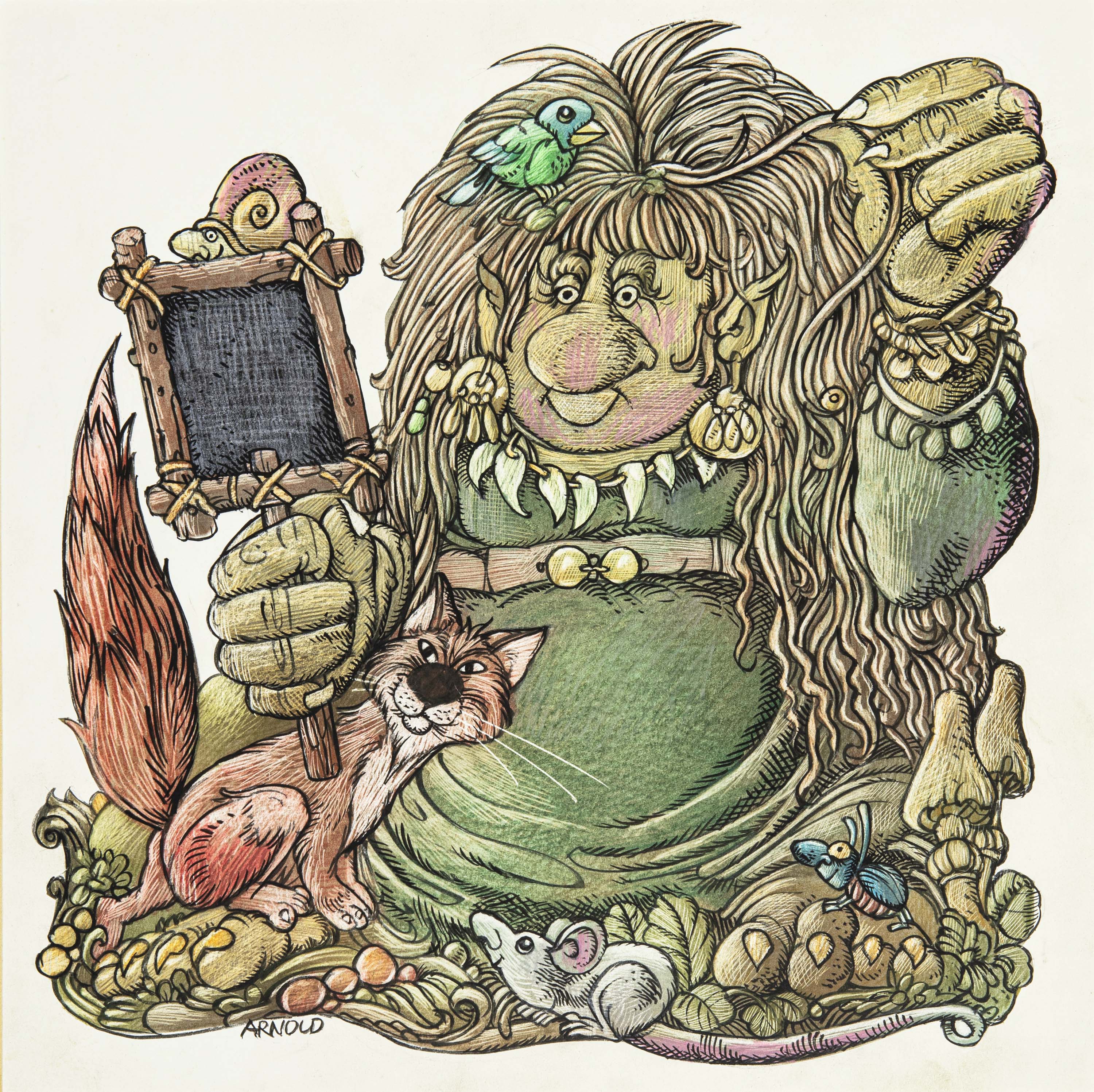 Troll hair - 2