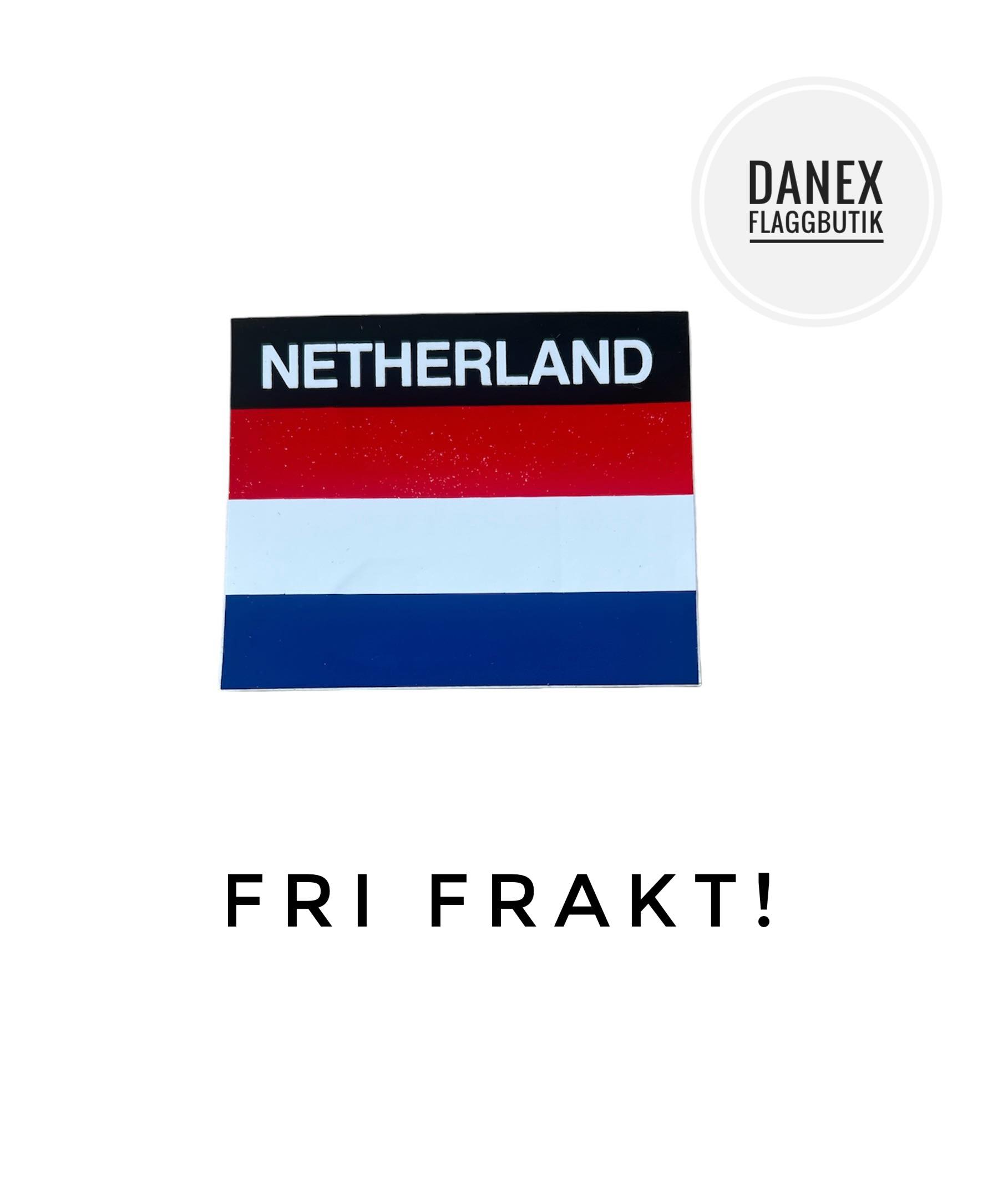 Klisterdekal - Nederländerna / Holland 