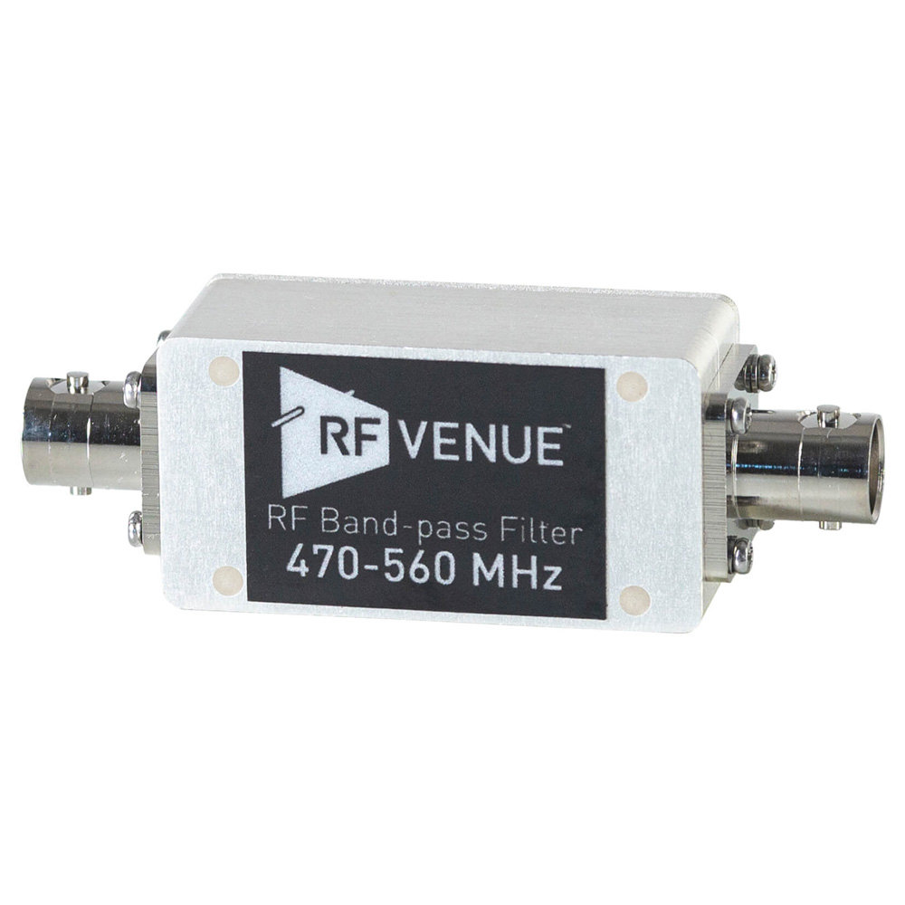 RF Venue - Band-pass Filter 470-560 MHz