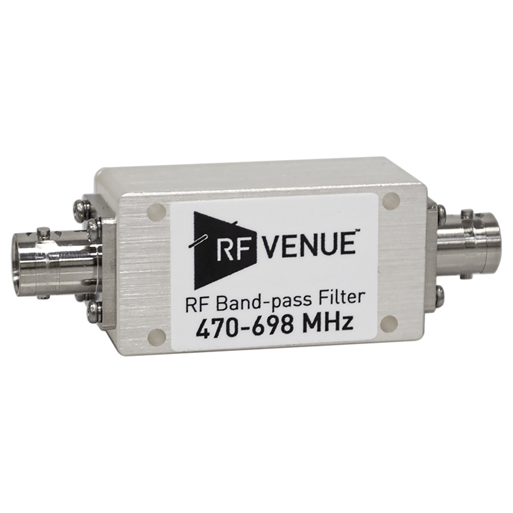 RF Venue - Band-pass Filter 470-698 MHz