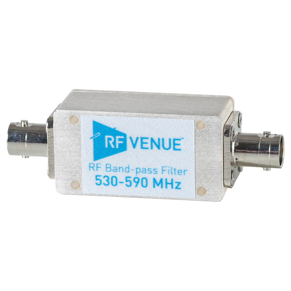 RF Venue - Band-pass Filter 530-590 MHz