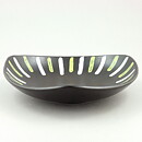 ヨールデイス・オールドフォーシュ Trio シリーズ 黒い三角のボウル Bowl　1954年 (24cm)
