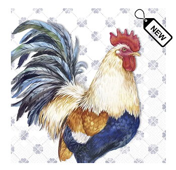 Albert Rooster Blue Lunch