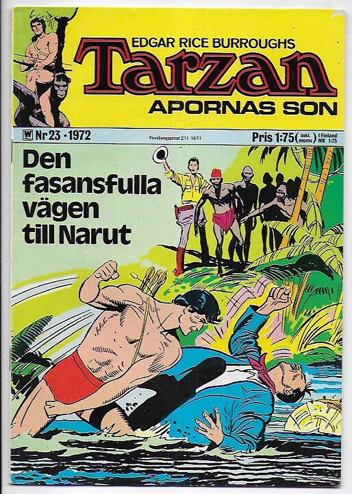Tarzan 1972 Nr 23 GD