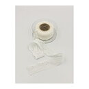 Ribbon Lace  - White 35 mm