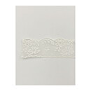 Ribbon Lace  - White 35 mm