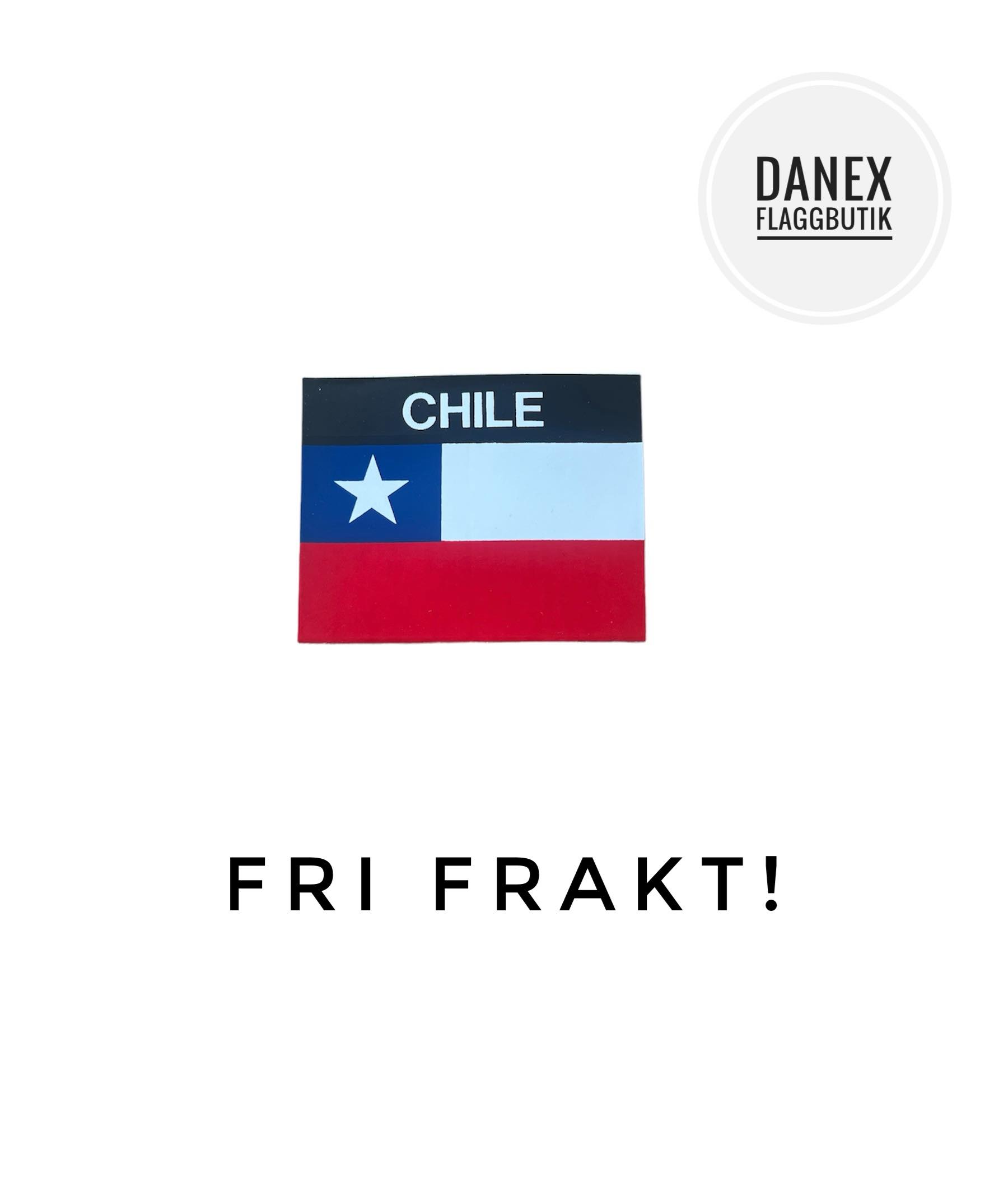 Klisterdekal - Chile 