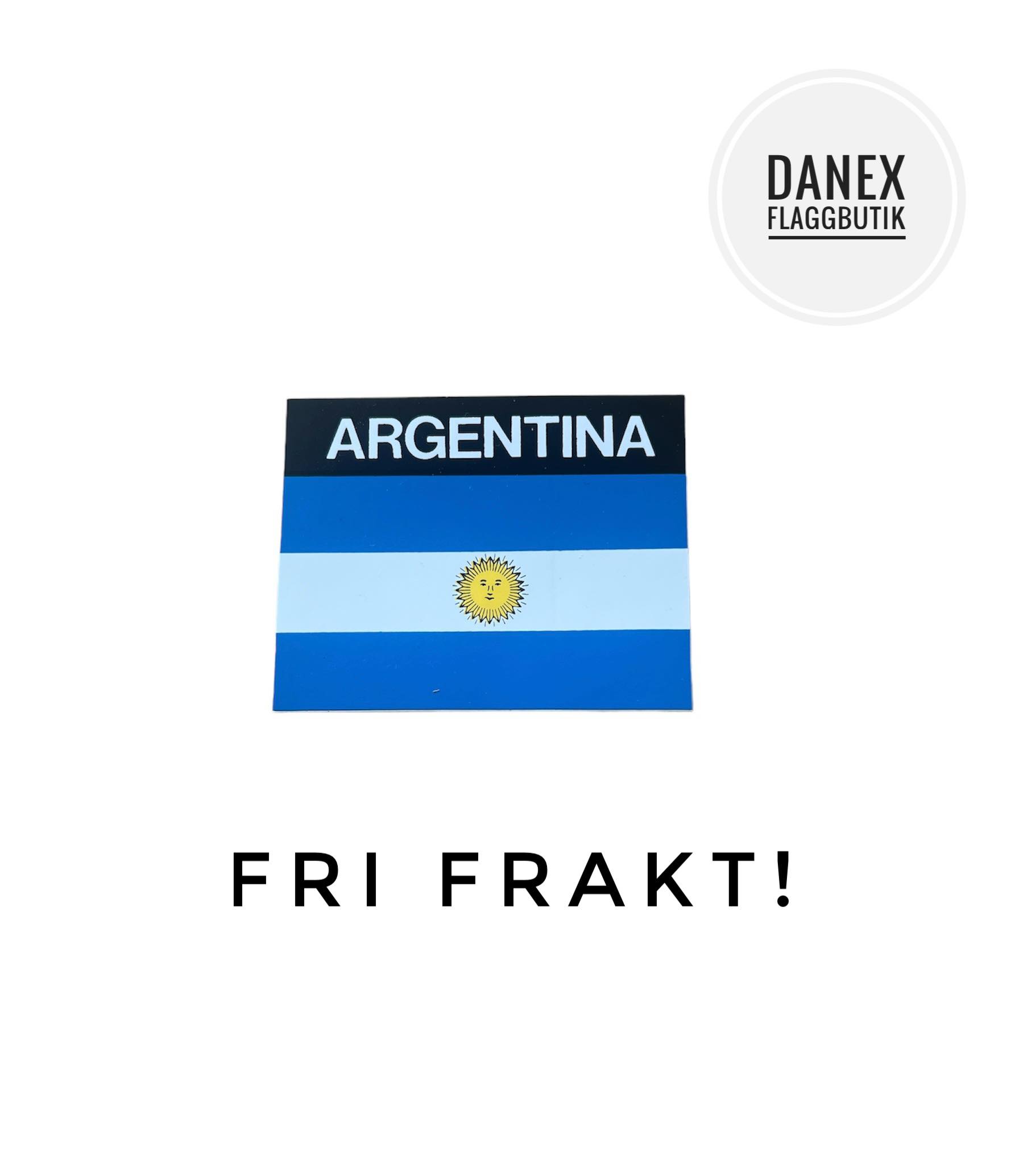 Klisterdekal - Argentinga