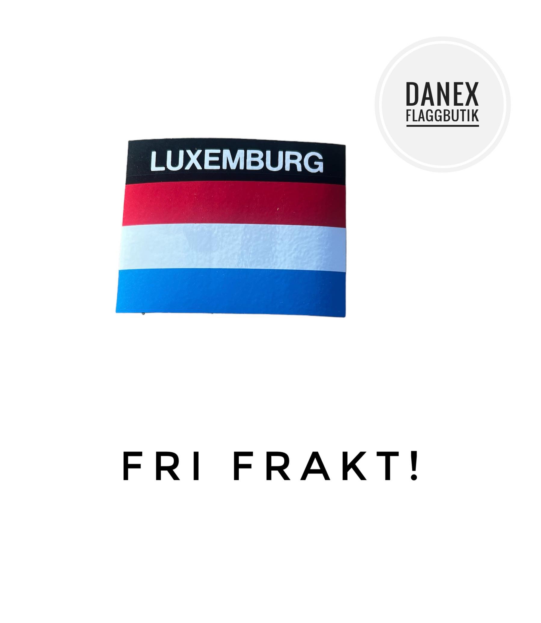 Klisterdekal - Luxemburg