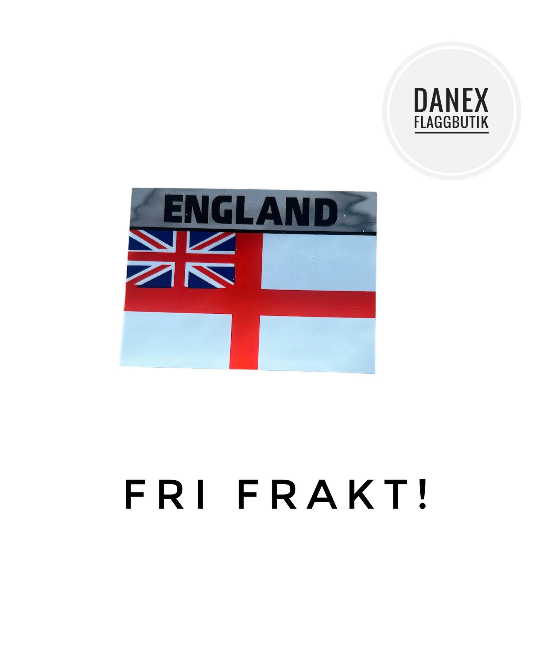 Klisterdekal - England 