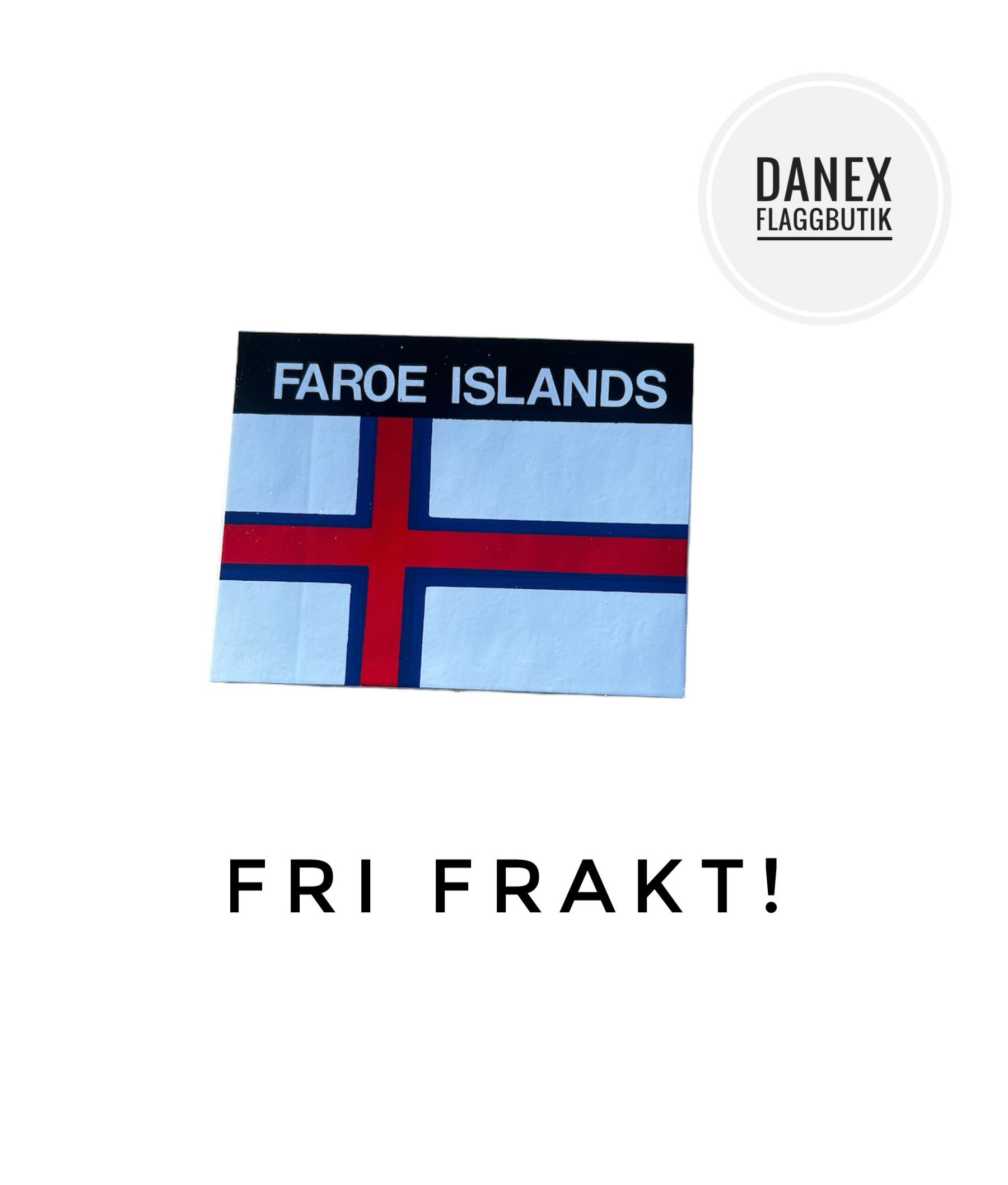 Klisterdekal - Färöarna  