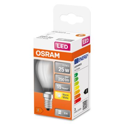 LED-lampa, klot, Led Retrofit Classic P E14 - 2