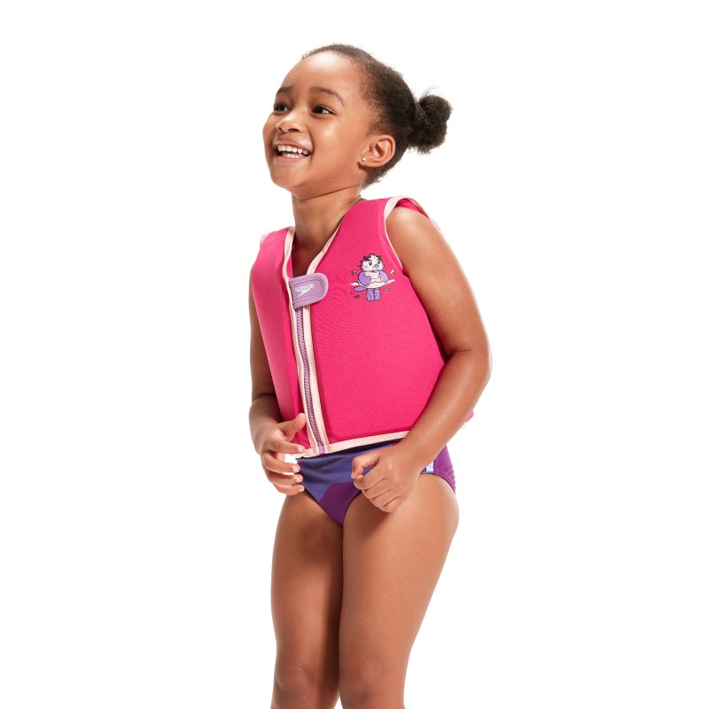 Swimming vest child Character Printed Float Vest pink/purple from Speedo - 5