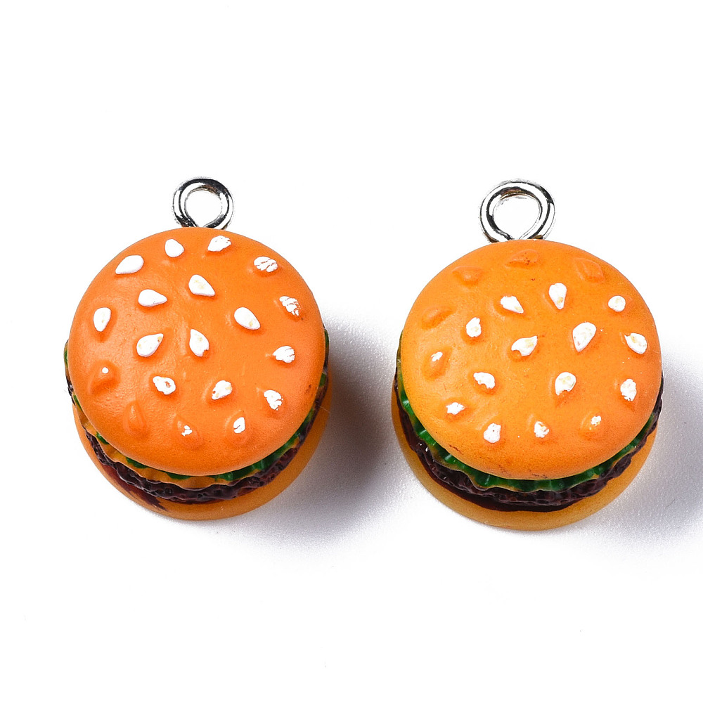 Berlock - Resin, 3D   Hamburgare - 2