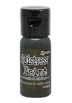 Tim Holtz  Distress Paint Flip Top - SCORCHED TIMBER