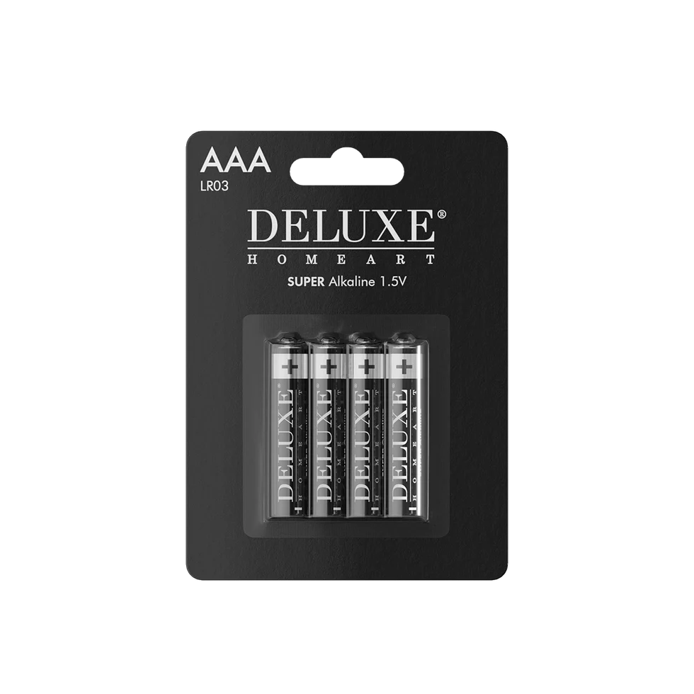 Batterier AAA  4-Pack
