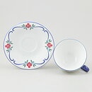 Pia Rönndahl (Sundborn 1993) Two Coffee Cups with Flower Decor 10,5 cm