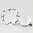 Pia Rönndahl (Sundborn 1993) Two Coffee Cups with Flower Decor 10,5 cm