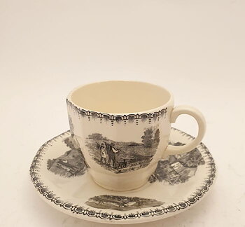 Boch Frères La Louvière coffee cup
