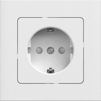 Vägguttag, infällt, jordat, Connect 2 Home - 2