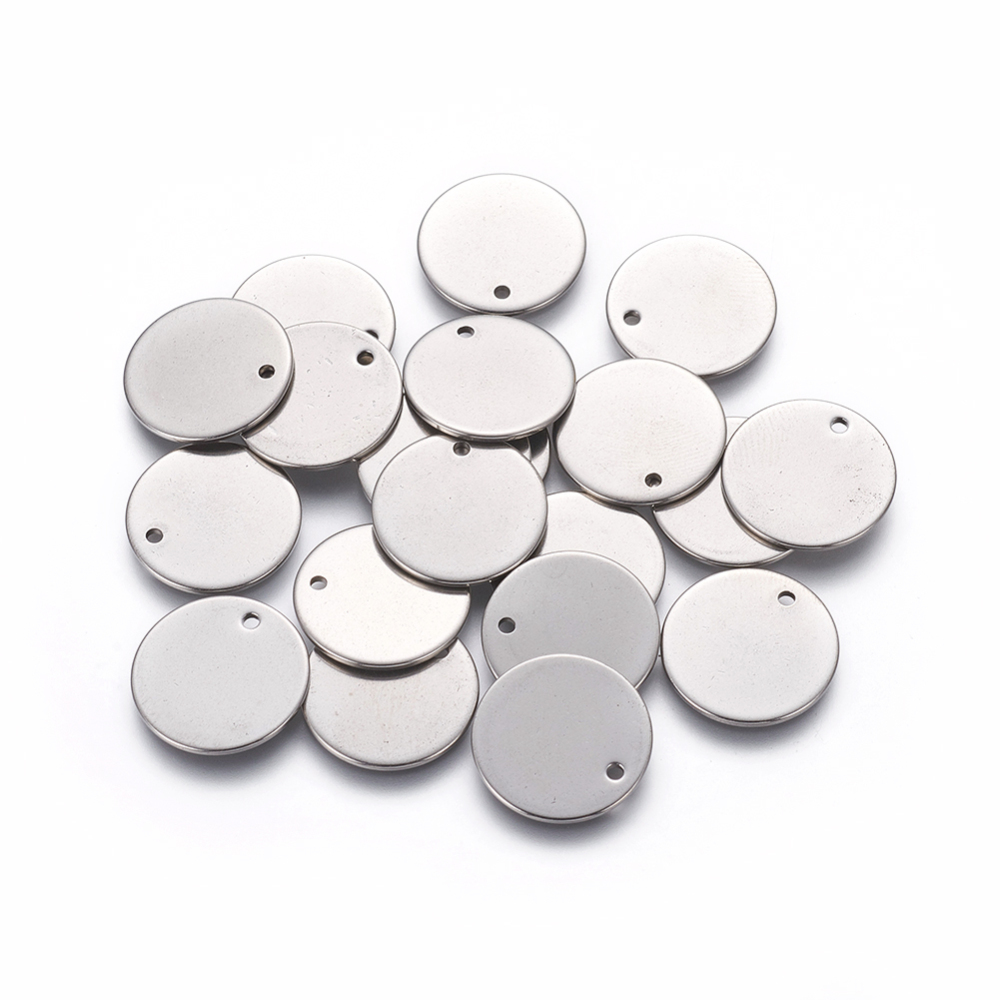 Charm  Stainless steel,  tag 16mm