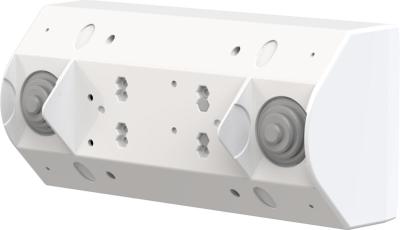 Hörnbox, komplett, jordat vägguttag, Connect 2 Home - 3