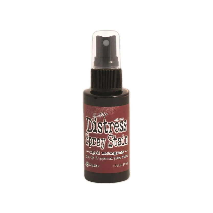 Distress Spray Stain -   Aged Mahogany
