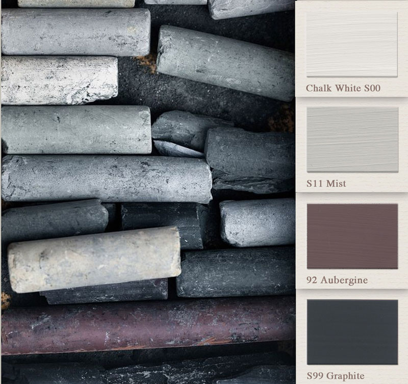 Moodboard - Graphite - PAINTING THE PAST
