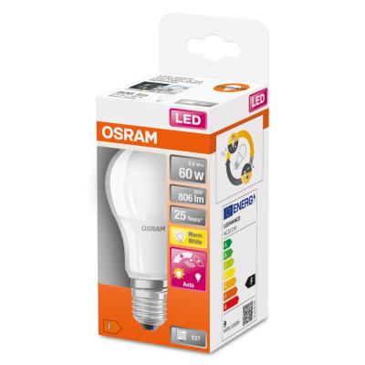 LED-lampa, normal, ljussensor, Led Daylight Sensor Classic A, box E27 - 2