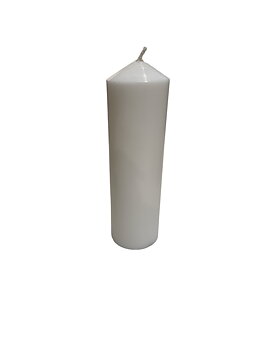 Altar candle 6 x 20 cm 100% Stearin