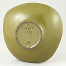 Hjördis Oldfors (Ibiza 1958) Yellow Bowl with Relief Decor 16 cm