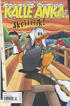 Kalle Anka & CO nr 3 2024, Skriiiiik! Utanför ramarna...
