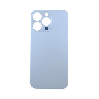 iPhone 13 Pro Baksida Glas med tejp - Blå