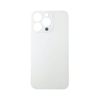 iPhone 13 Pro Baksida Glas med tejp - Vit
