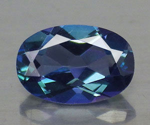 Hermosa piedra preciosa de topacio místico natural de talla ovalada calibrada de 6x4 mm - 3