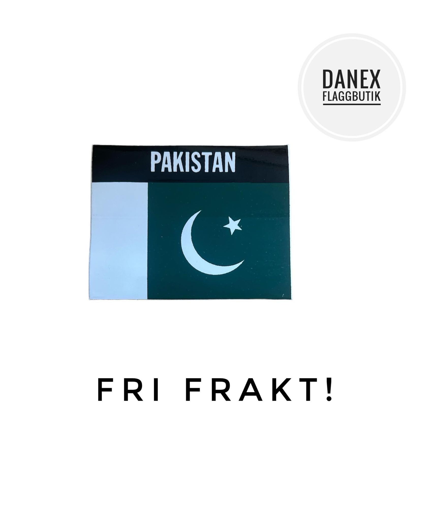 Klisterdekal - Pakistan 