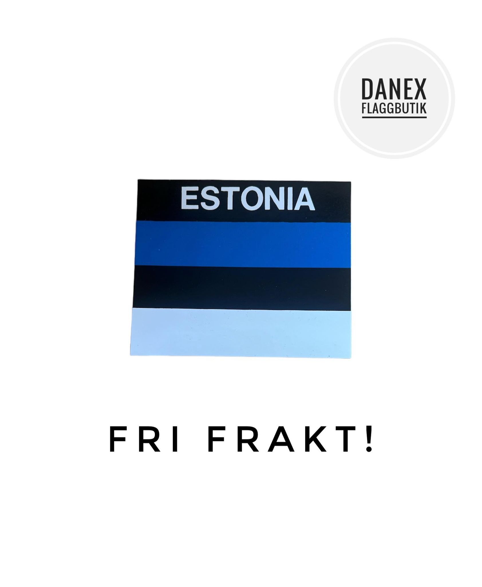 Klisterdekal - Estland 