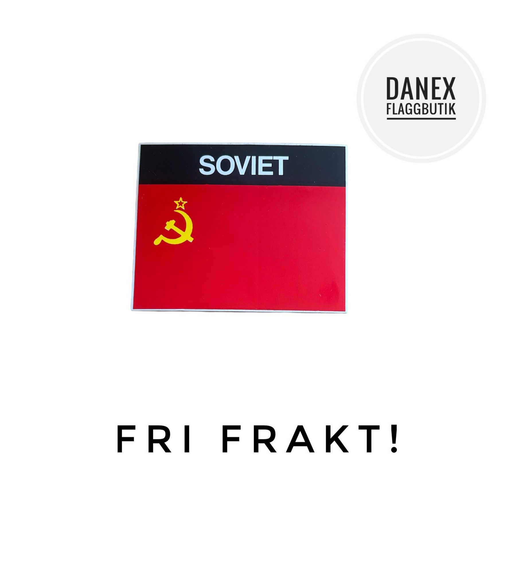 Klisterdekal - Sovjet 