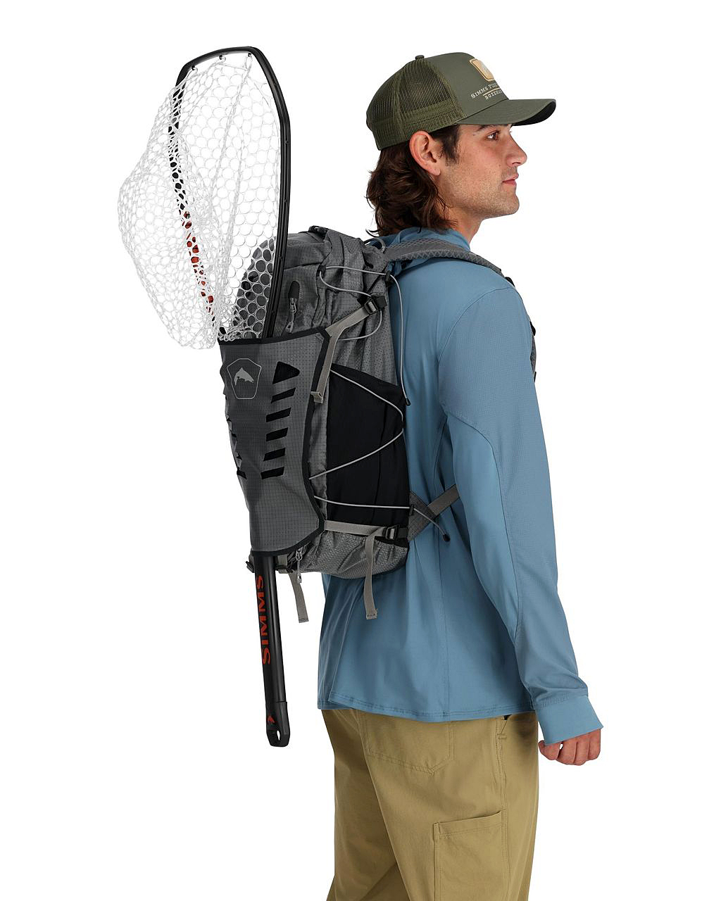 Simms Flyweight Backpack - Smoke - 8